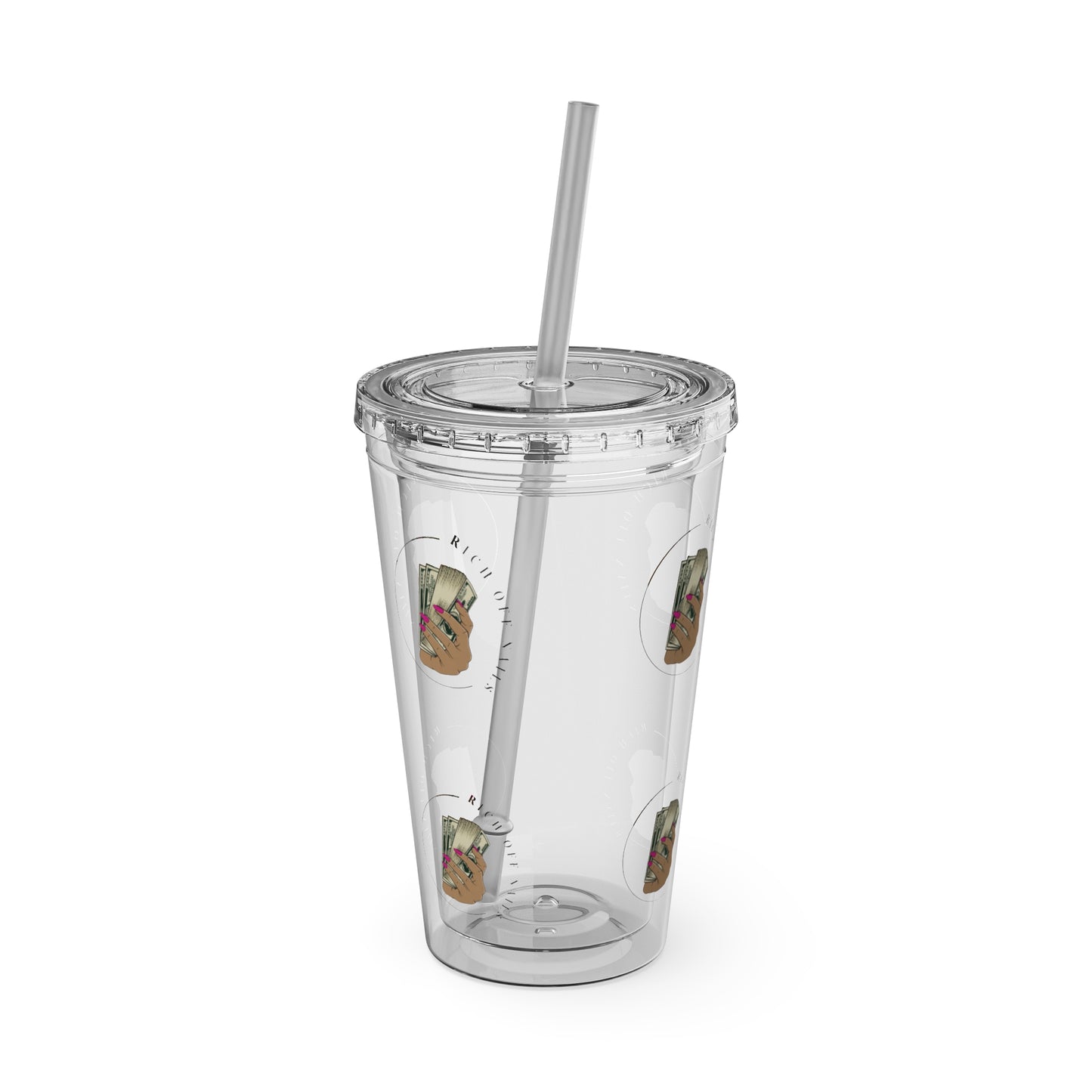 Sunsplash Tumbler with Straw, 16oz