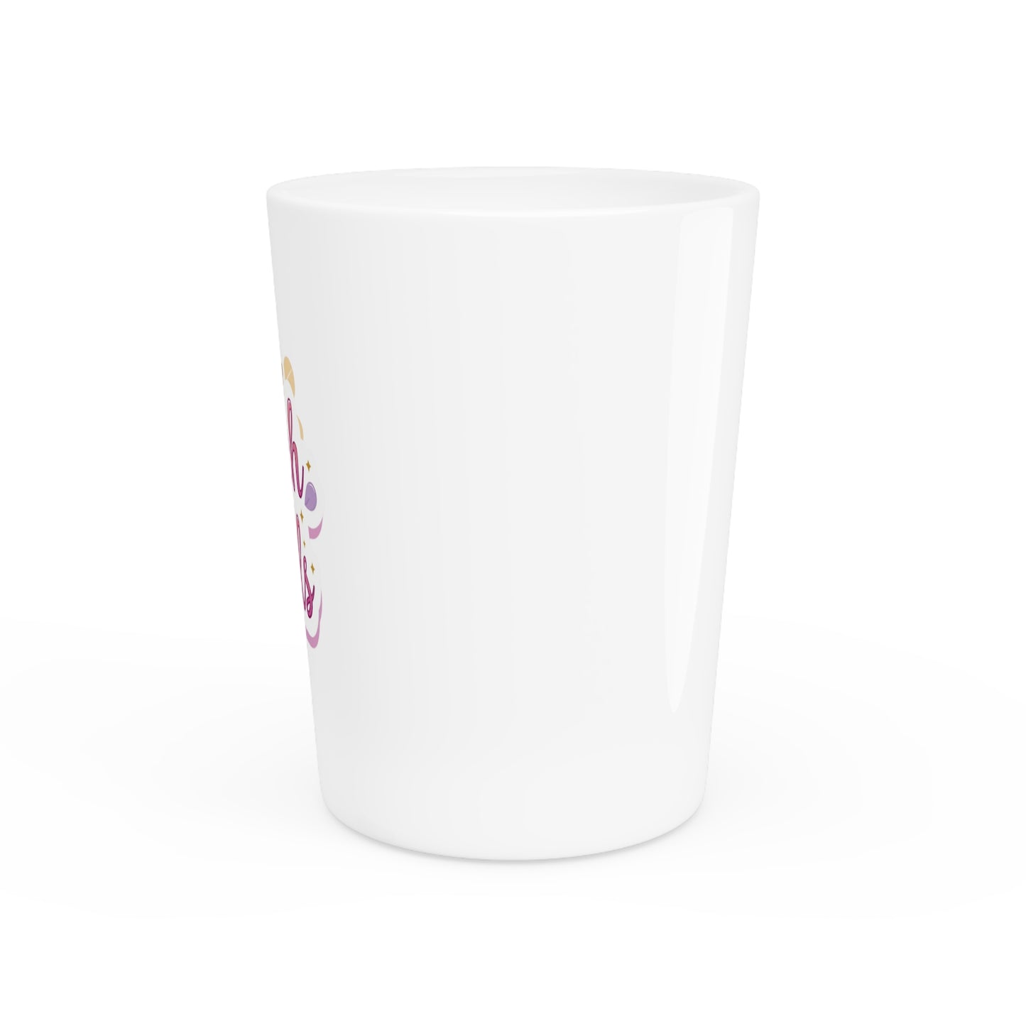 Rich Off Nails Shot Glass | Fun Gift for Nail Lovers | Barware for Celebrations, Parties, Bridal Showers, Birthdays, Bachelorette