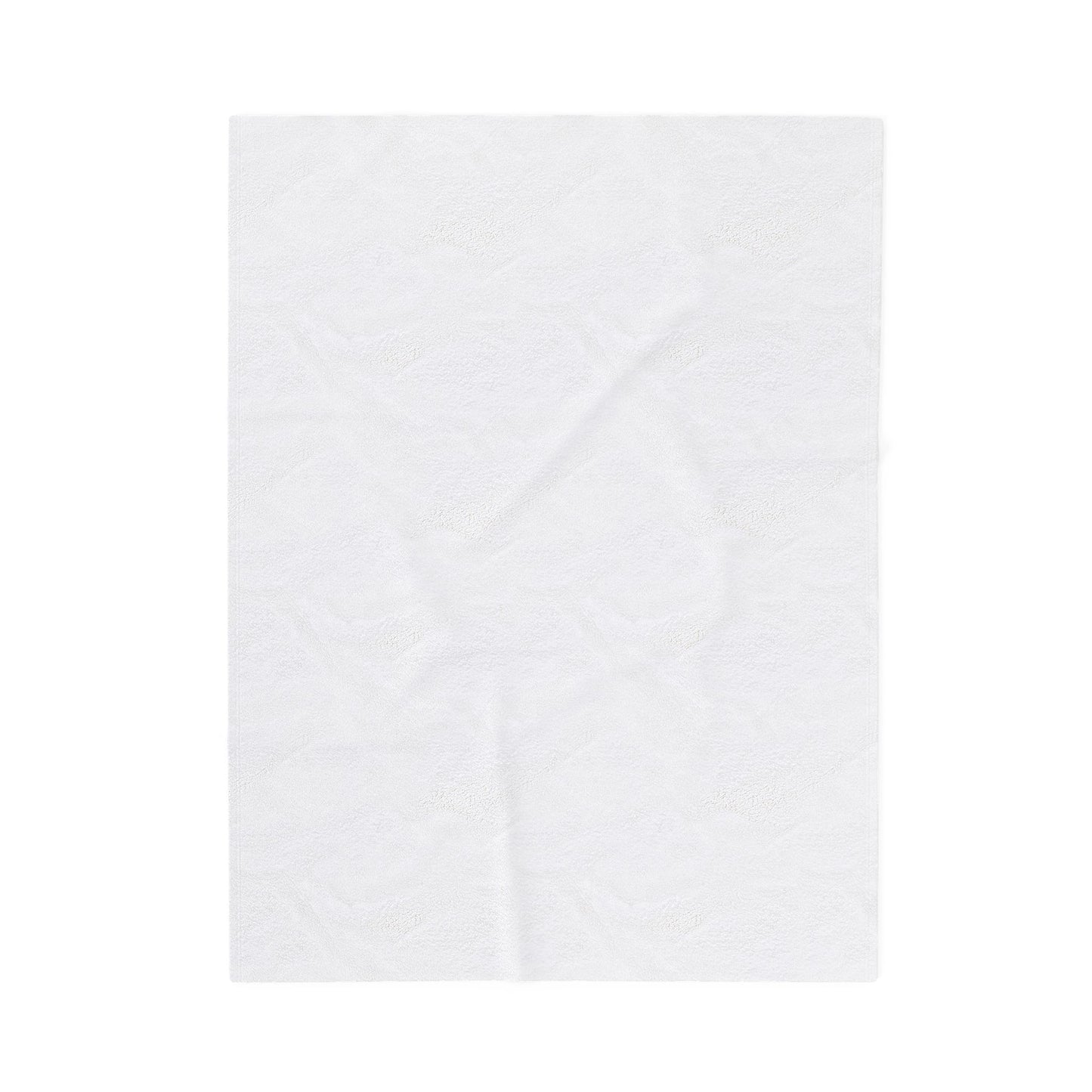 Cozy Velveteen Plush Blanket with Inspirational Design