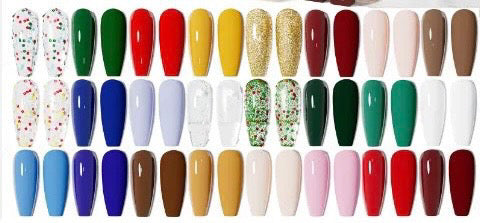 Christmas gel collection