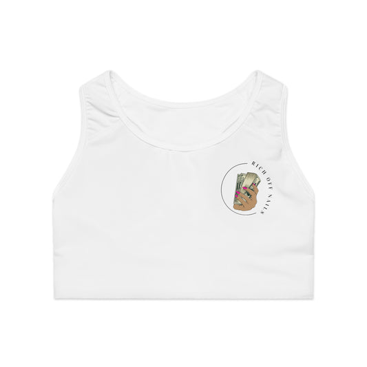 Motivational Sports Bra - 'Rich by Nature'