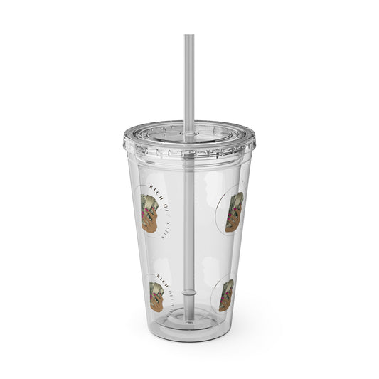 Sunsplash Tumbler with Straw, 16oz