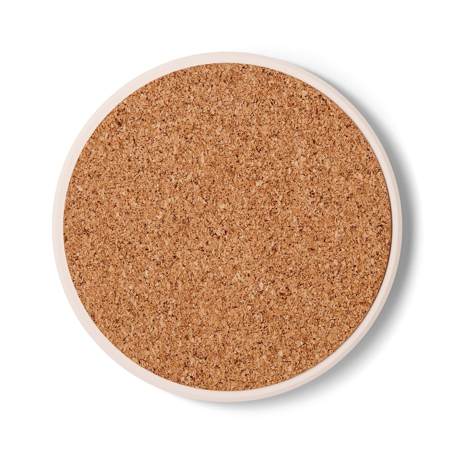 Rich Off Nails Ceramic Coaster - Stylish Drinkware Accessory for Nail Enthusiasts