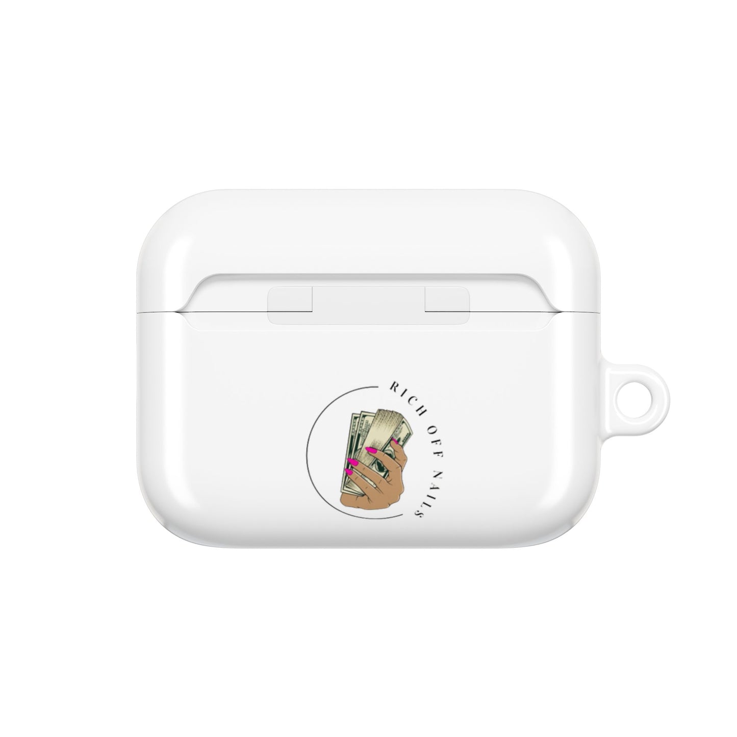 Designer AirPod Cases - "Rich off Nails" Stylish Protectors