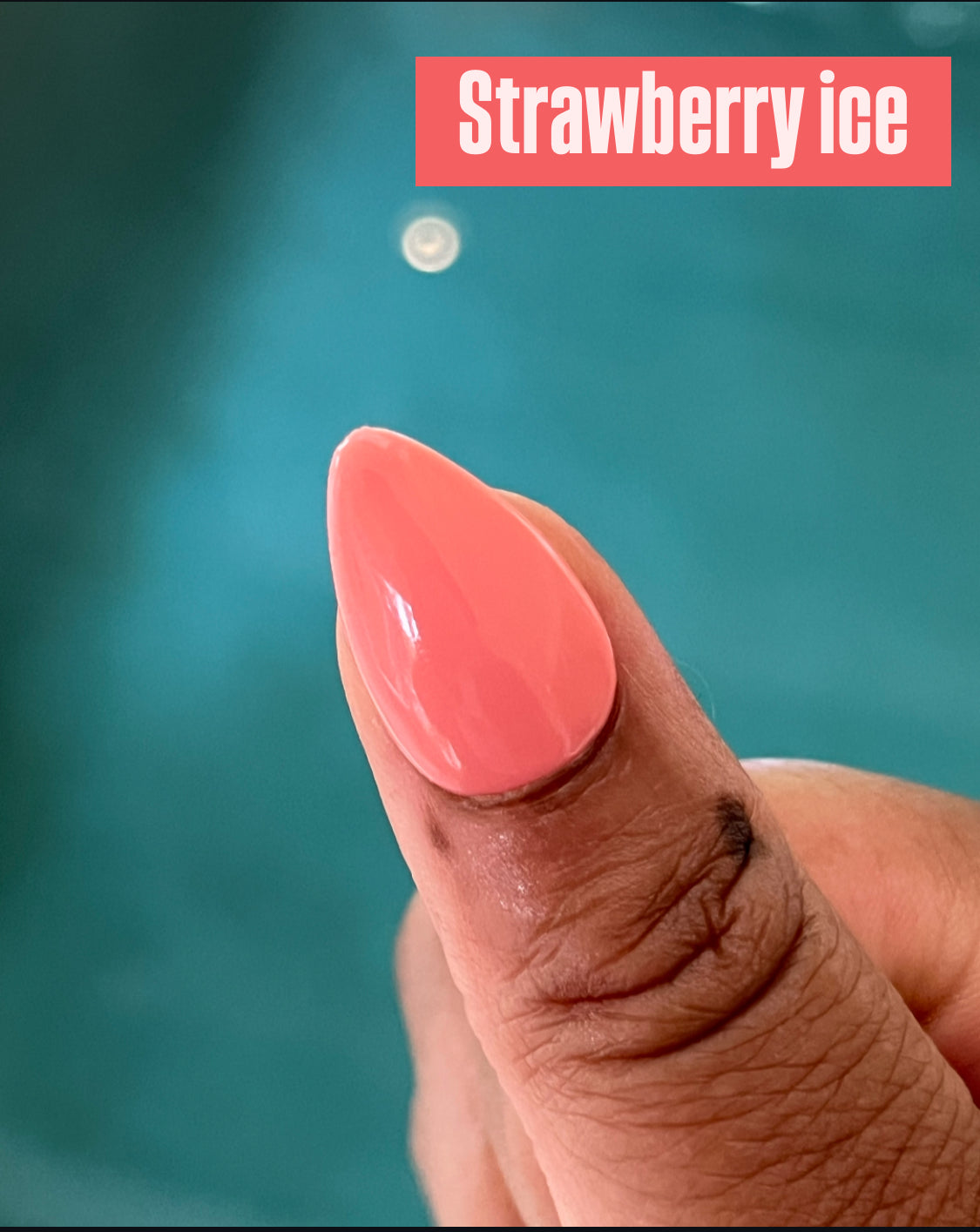 Strawberry ice